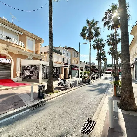 Heart Of Juan Les Pins - Ac - 5min & Restaurants * Antibes